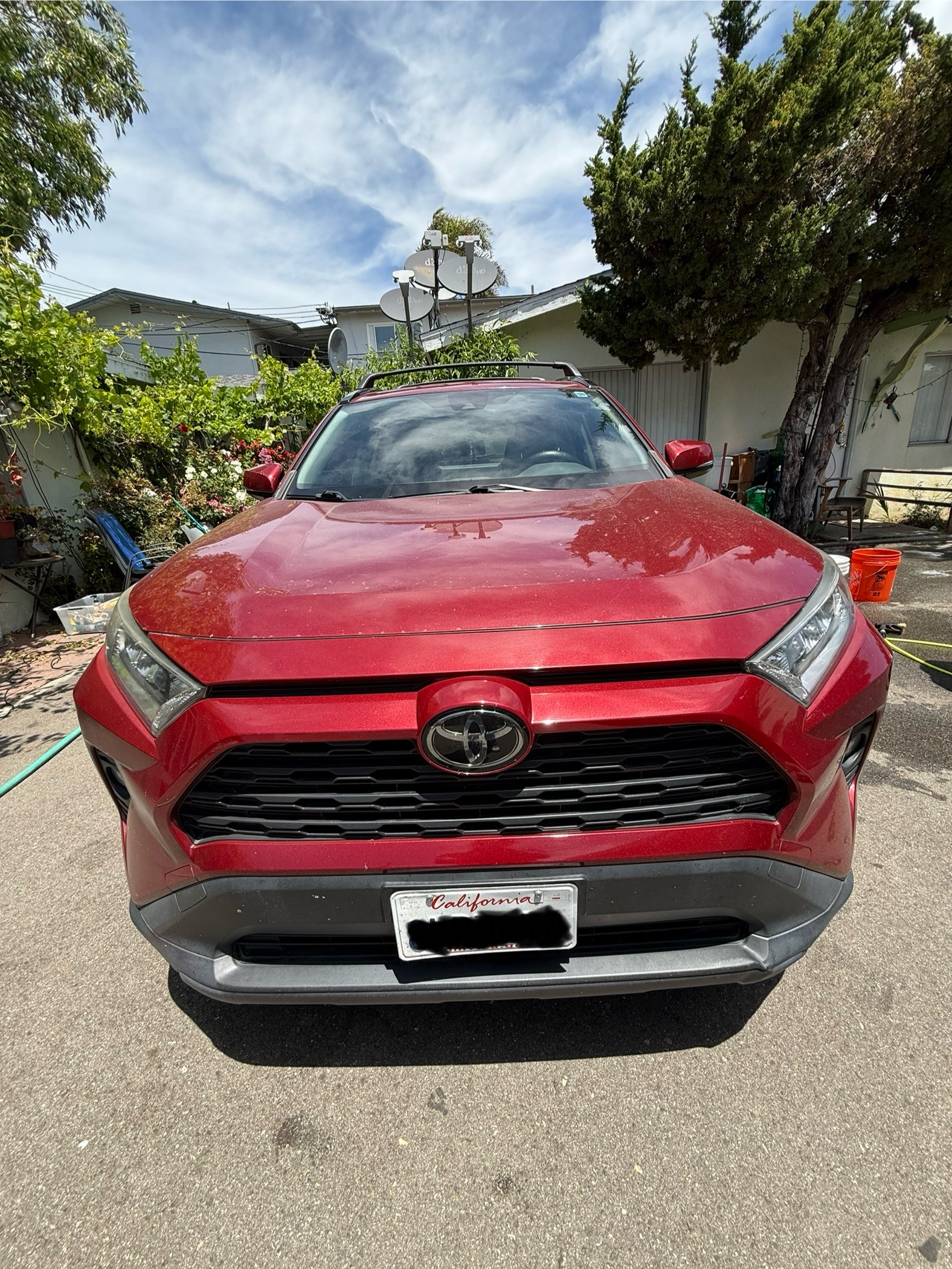 Auto detailing — before service (Santa Maria & San Luis Obispo)
